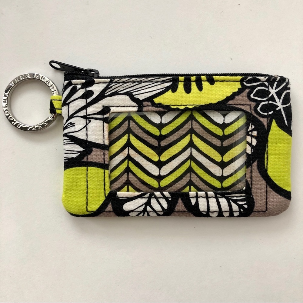 Green flower wallet